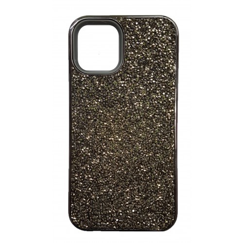 iP14ProMax Glitter Bling Case Black